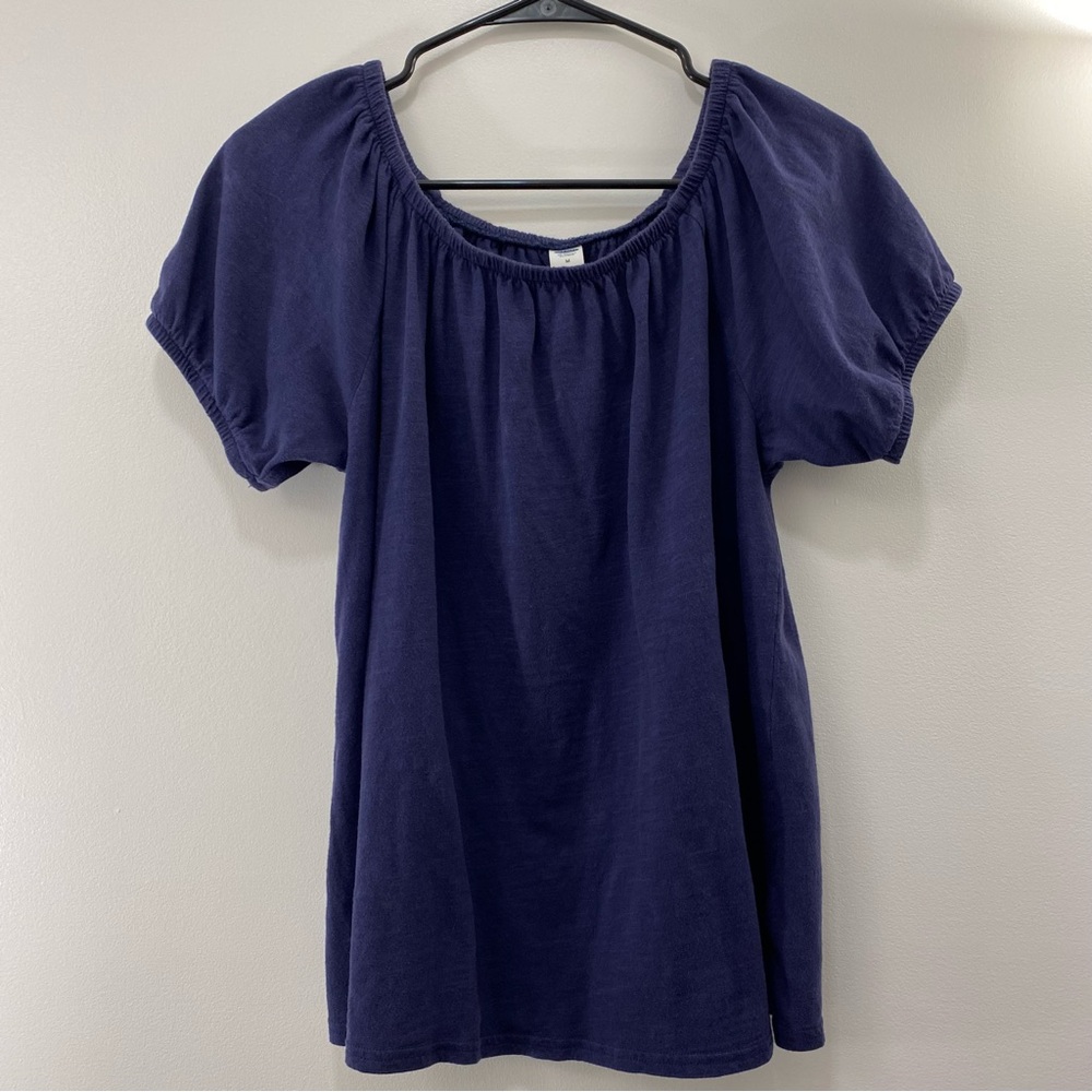 Navy Blue Short Sleeve Tee